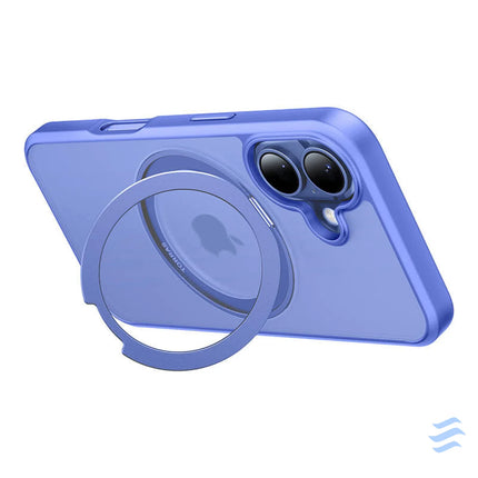 Torras Ostand Pro Case for iPhone 16 (Blue) Protective cases for smartphones