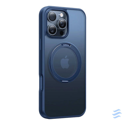 Torras Ostand Pro Case for iPhone 16 ProMax (Blue) Protective cases for smartphones
