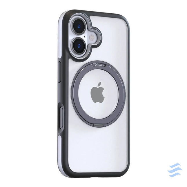 Torras Ostand R Fusion Case for iPhone 16 Plus (Black) Protective cases for smartphones