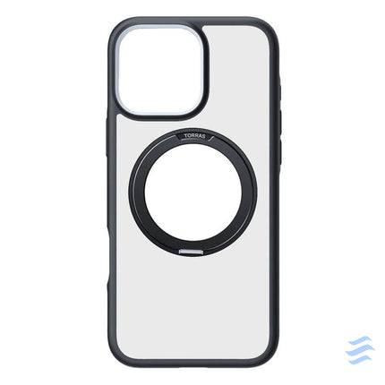 Torras Ostand R Fusion Case for iPhone 16 Pro (Black) Protective cases for smartphones