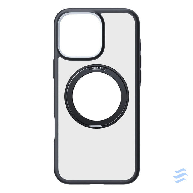 Torras Ostand R Fusion Case for iPhone 16 Pro (Black) Protective cases for smartphones