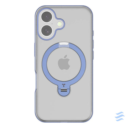 Torras Ostand Spin Case for iPhone 16 (Blue) Protective cases for smartphones