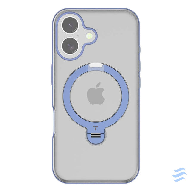 Torras Ostand Spin Case for iPhone 16 (Blue) Protective cases for smartphones