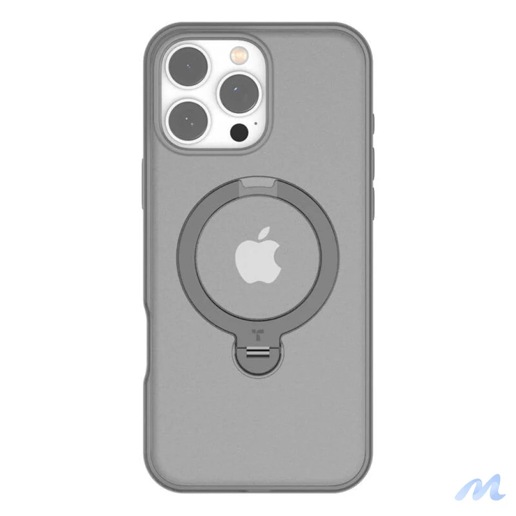 Torras Ostand Spin Case for iPhone 16 Pro Max (Gray)