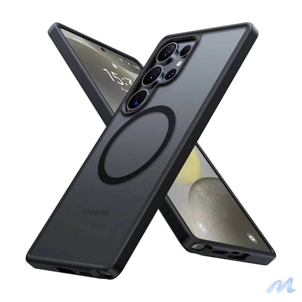 Torras Phone Case Guardian Magnetic Series for Samsung S25 Ultra (black)