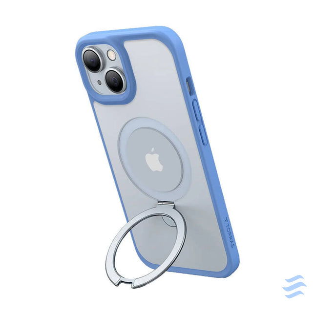 Torras phone case Ostand Matte for iPhone 15 (navy blue) Protective cases for smartphones