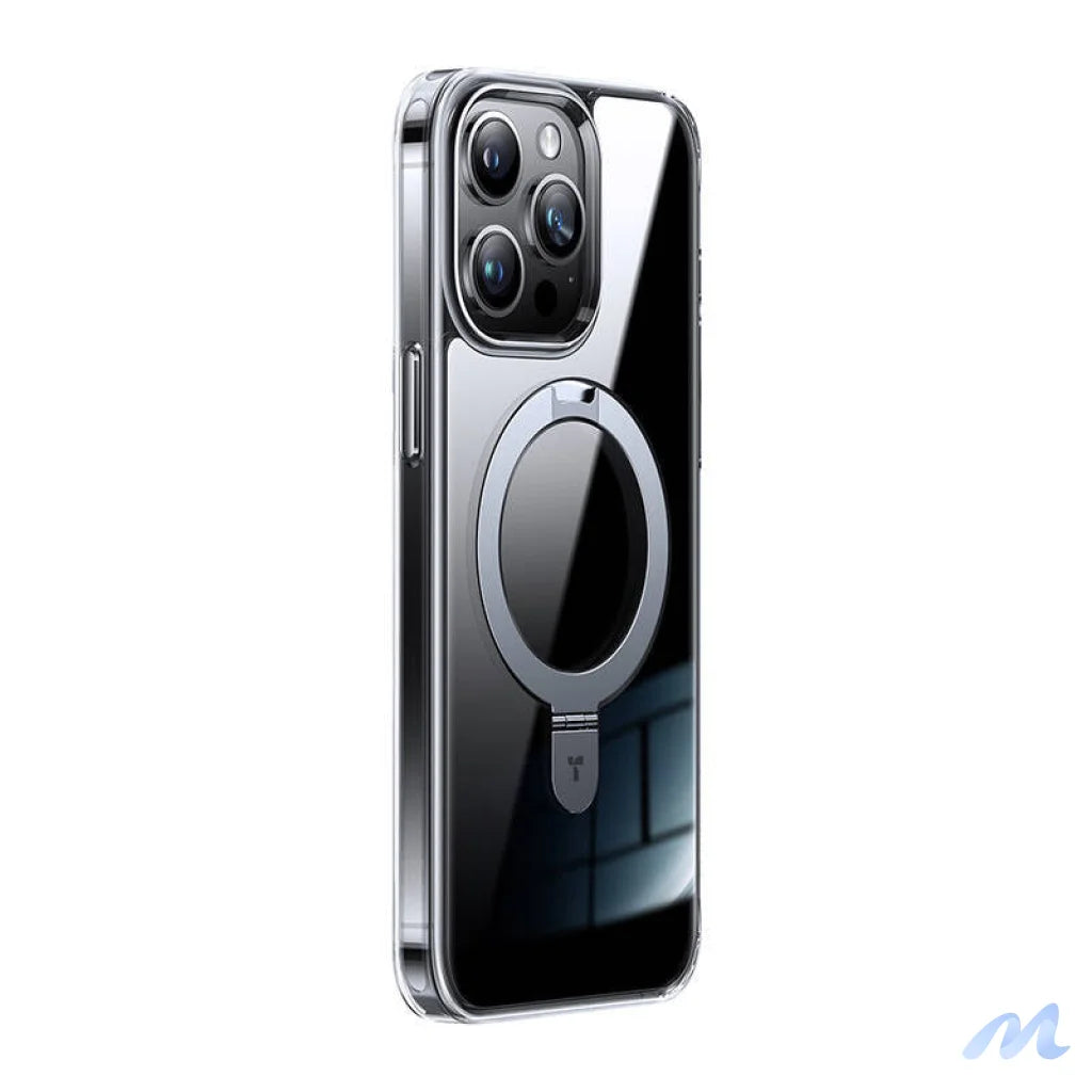 Torras phone case UPRO Ostand Clear for iPhone 15 PRO (transparent)