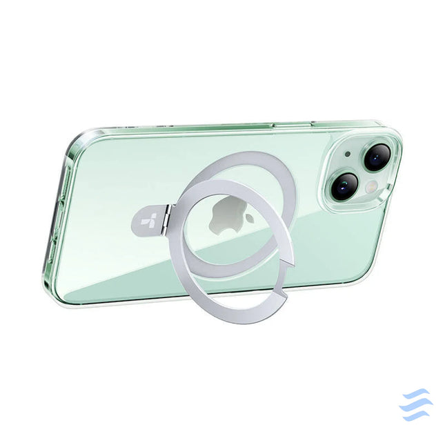 Torras phone case UPRO Ostand Clear for iPhone 15 (transparent) Protective cases for smartphones
