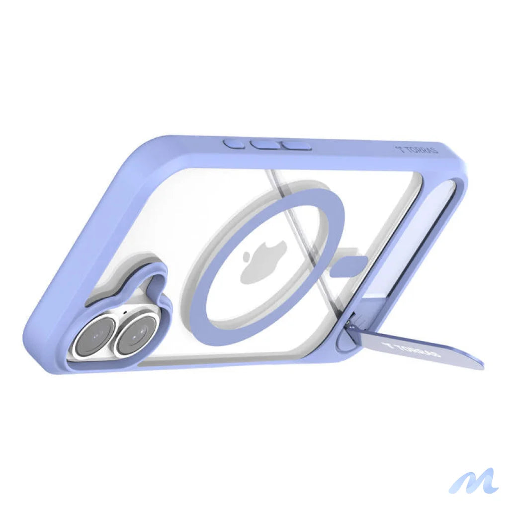 Torras Pstand Series Case for iPhone 16 (Blue)