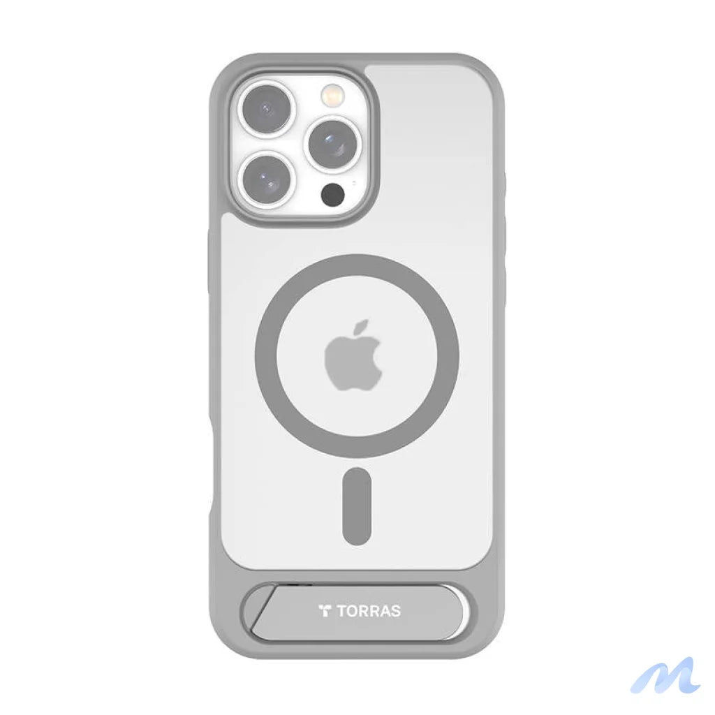Torras Pstand Series Case for iPhone 16 Pro Max (gray)