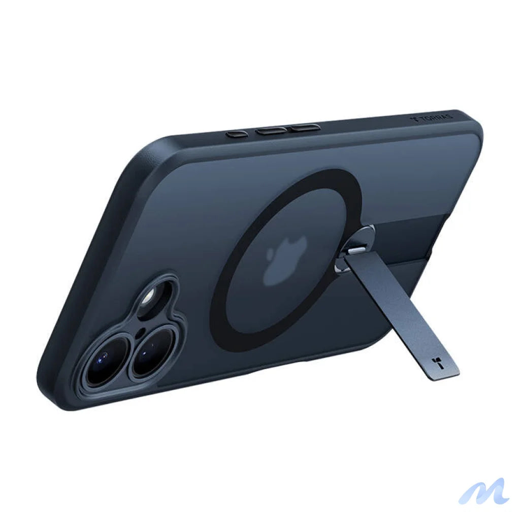 Torras Pstand Spin Case for iPhone 16 Plus (Black)