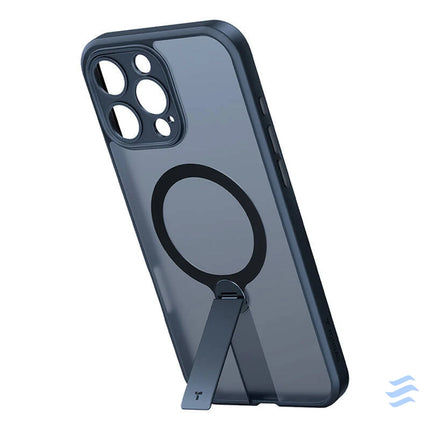 Torras Pstand Spin Case for iPhone 16 Pro (Black) Protective cases for smartphones