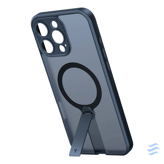 Torras Pstand Spin Case for iPhone 16 Pro (Black) Protective cases for smartphones