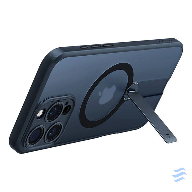 Torras Pstand Spin Case for iPhone 16 Pro (Black) Protective cases for smartphones