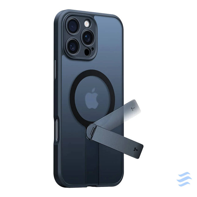 Torras Pstand Spin Case for iPhone 16 Pro (Black) Protective cases for smartphones