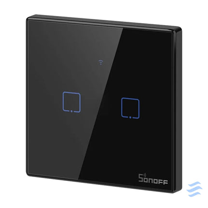 Touch light switch WiFi + RF 433 Sonoff T3 EU TX (2 channel) Switches