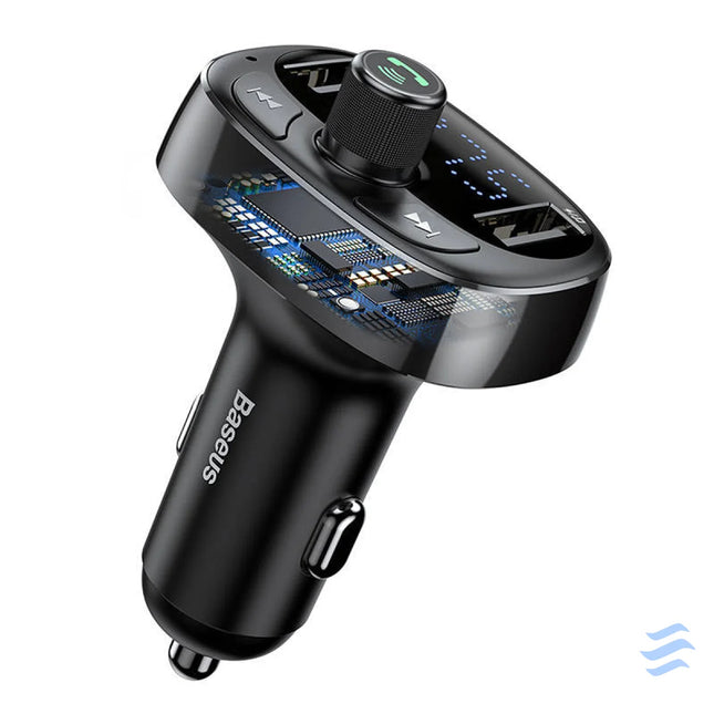 Transmitter FM Baseus T typed S 09 Bluetooth (black) Car transmitters