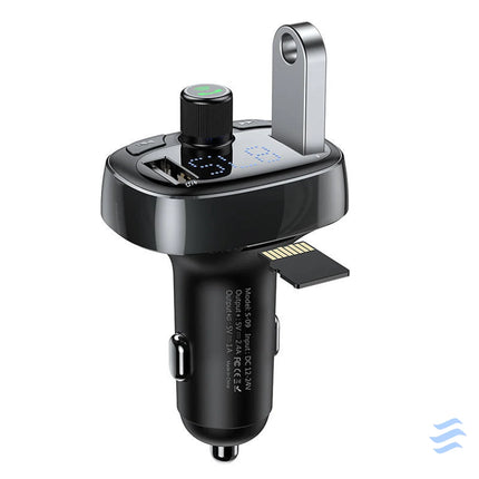 Transmitter FM Baseus T typed S 09 Bluetooth (black) Car transmitters