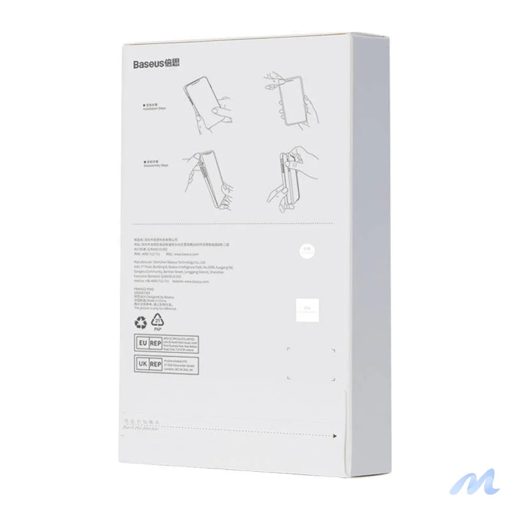 Transparent Case and Tempered Glass set Baseus Corning for iPhone 13 Pro