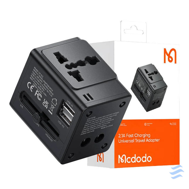 Travel Adapter McDodo CP 4120 2.1A Fast Charging mains chargers