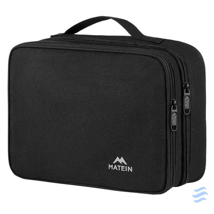 Travel bag with organizer for cables / electronics M Matein 1225 Black Bags cases backpacks