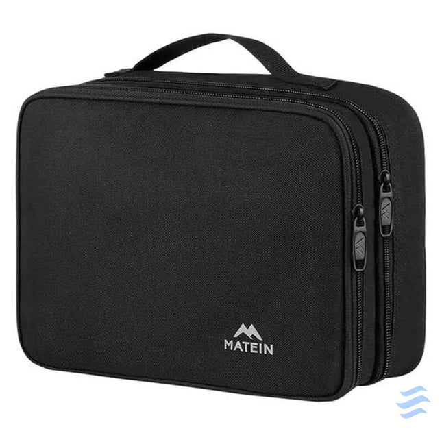 Travel bag with organizer for cables / electronics M Matein 1225 Black Bags cases backpacks