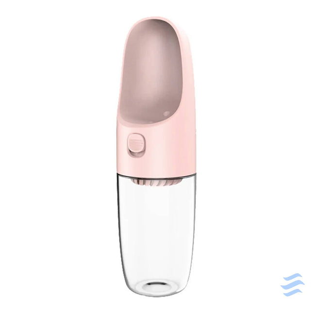 Travel Bottle with container Dogness D11 400ml (Pink) Walking and transportation