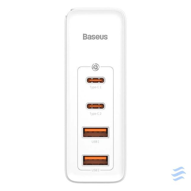 Travel Charger Baseus GaN2 Pro Quick 2x USB + 2x USB C 100W EU (white) mains chargers
