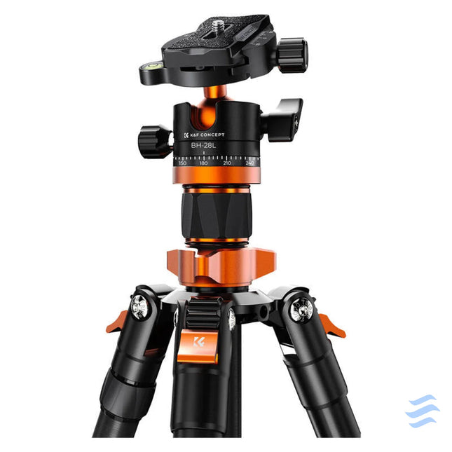 Tripod K&F Concept K254A3 + BH 28L Tripods