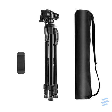 Tripod with 3D 360° head + phone holder Puluz PU3096B Booms and selfie sticks