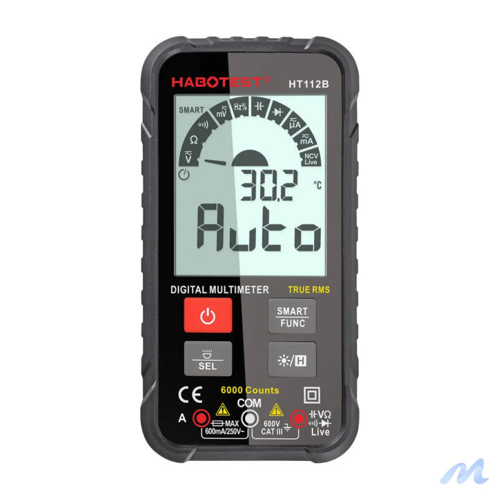 True RMS Digital Universal Multimeter Habotest HT112B