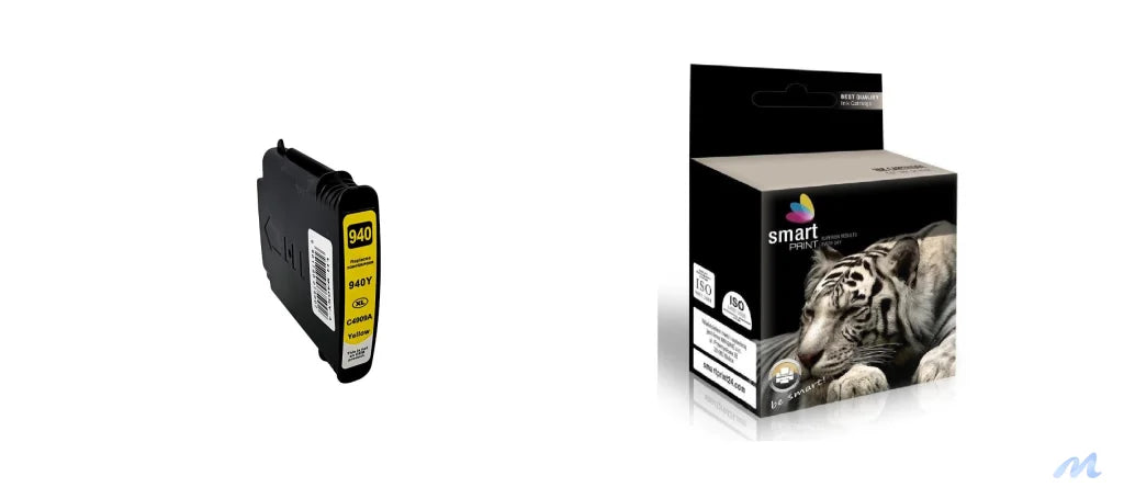 Tusz do HP C4909AE | żółty | pojemność 28 ml