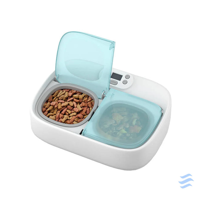 Two Meal Feeder Smart Bowl with Cooling Petoneer Bowls