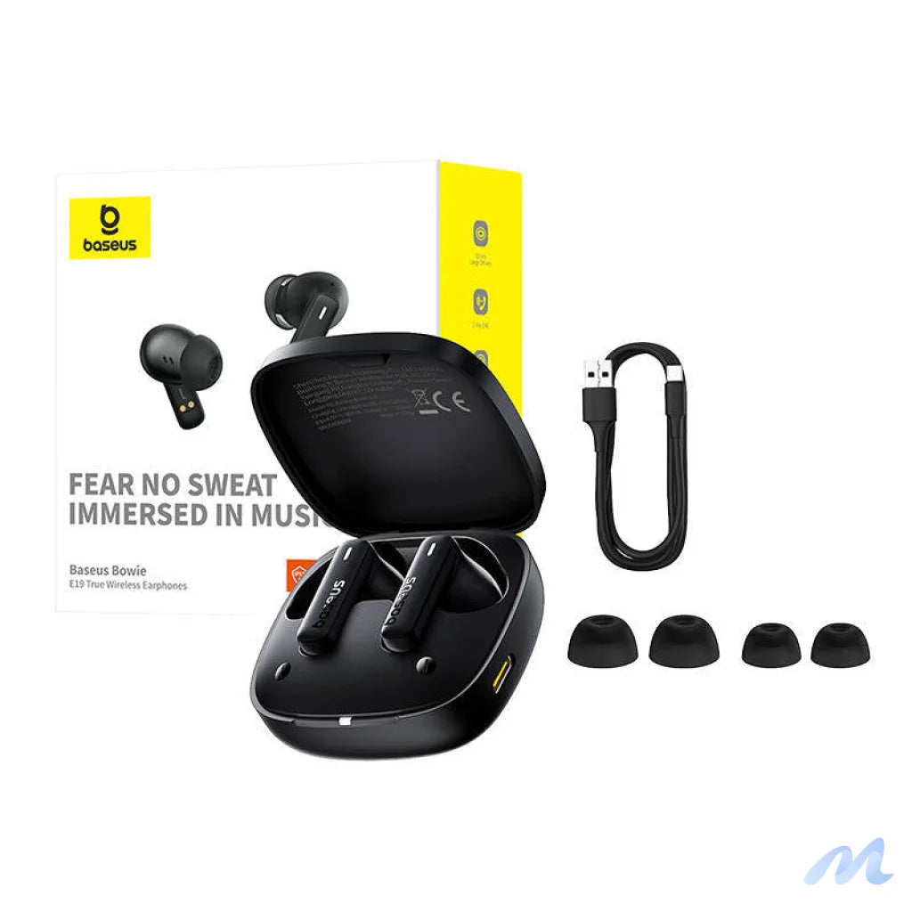 TWS Baseus Bowie E19 Headphones (black)