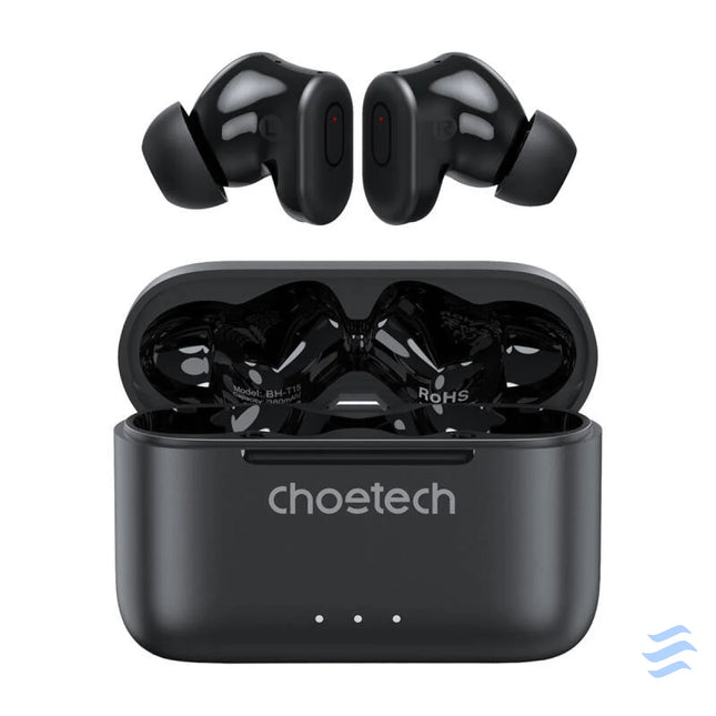 TWS Choetech BH T15 ANC + ENC Wireless Headphones (black) TWS