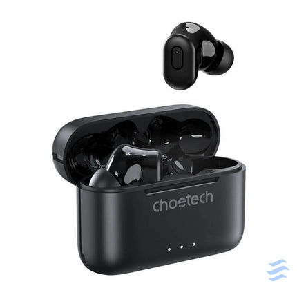 TWS Choetech BH T15 ANC + ENC Wireless Headphones (black) TWS