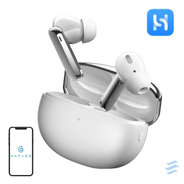 TWS Haylou W1 ANC Headphones (white) TWS