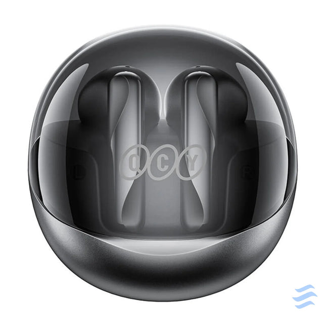 TWS QCY AilyBuds Clear T32 Headphones (black) TWS