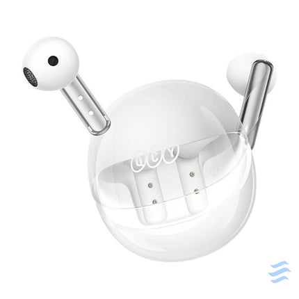 TWS QCY AilyBuds Clear T32 Headphones (white) TWS