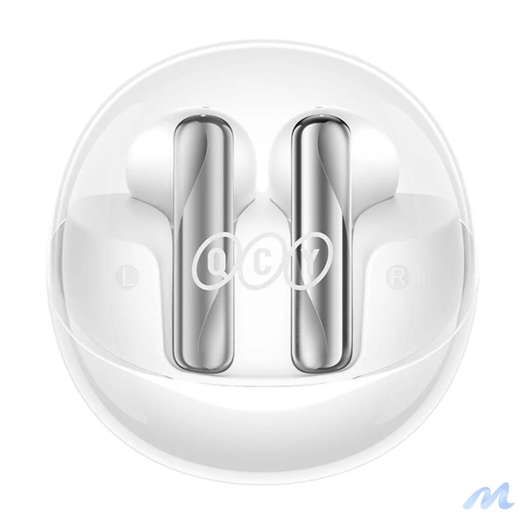 TWS QCY AilyBuds Clear T32 Headphones (white)