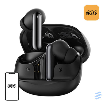 TWS QCY MeloBuds HT12 Headphones (black) TWS
