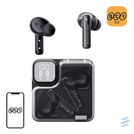 TWS QCY MeloBuds Neo T31 Headphones (black) TWS