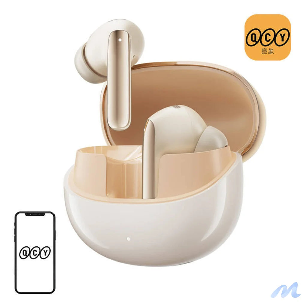 TWS QCY MeloBuds Pro HT08 headphones, ANC (gold)