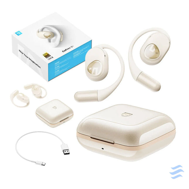 TWS Soundpeats GoFree2 + headphones (white) TWS