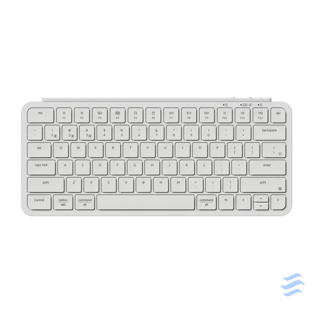 Ultra Slim Keychron B1 Pro 2.4G Wireless Keyboard (White) [B1P K8]. Wireless