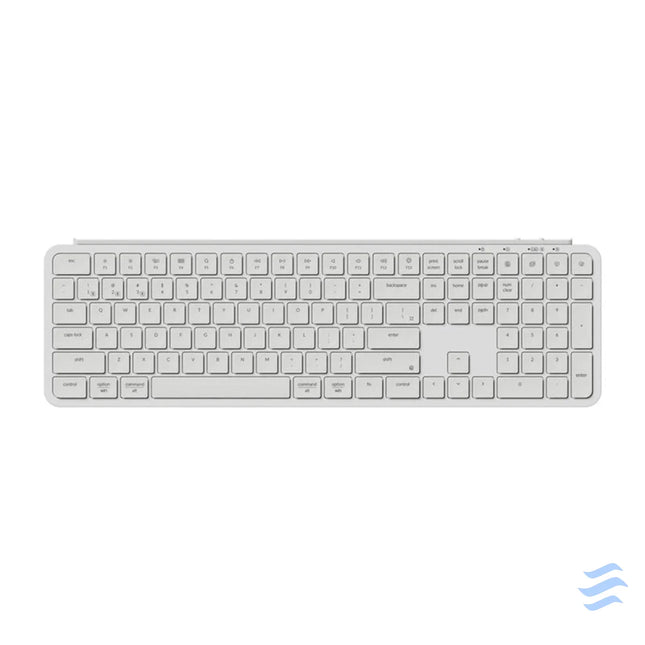 Ultra Slim Keychron B6 Pro 2.4G Wireless Keyboard (White) [B6P K8]. Wireless