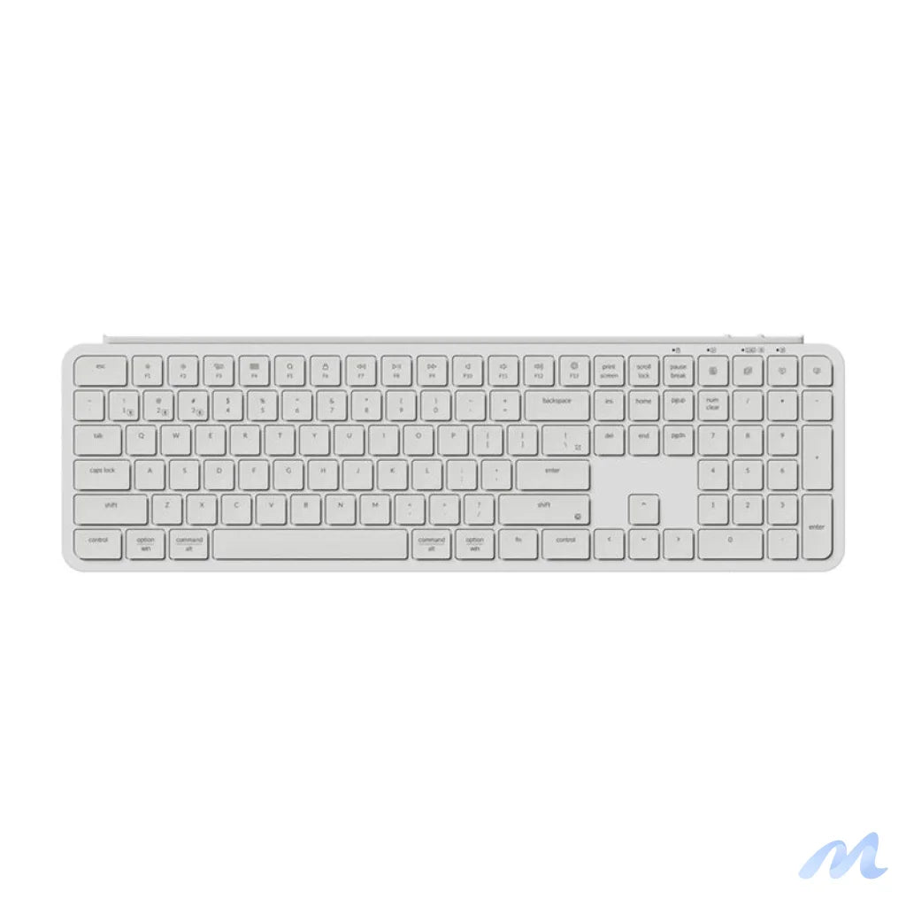 Ultra Slim Keychron B6 Pro 2.4G Wireless Keyboard (White) [B6P-K8].