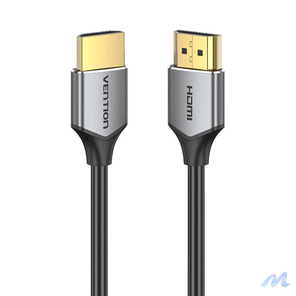 Ultra Thin HDMI Cable Vention ALEHD 0.5m 4K 60Hz (Gray)