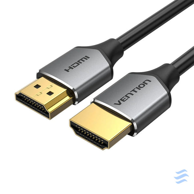 Ultra Thin HDMI Cable Vention ALEHD 0.5m 4K 60Hz (Gray) Video cables