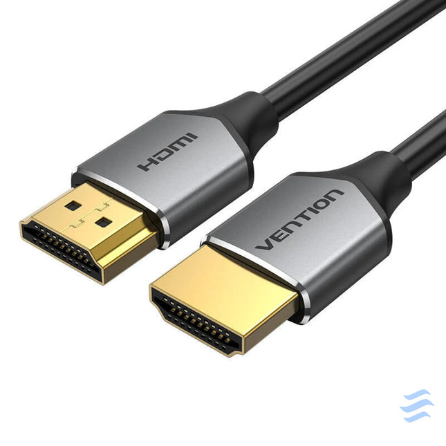 Ultra Thin HDMI Cable Vention ALEHH 2m 4K 60Hz (Gray) Video cables